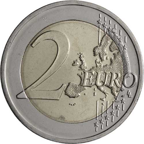 Allemagne 2 Euro 2024 Königsstuhl - Chalk Cliffs Rügen Marque d'atelier D