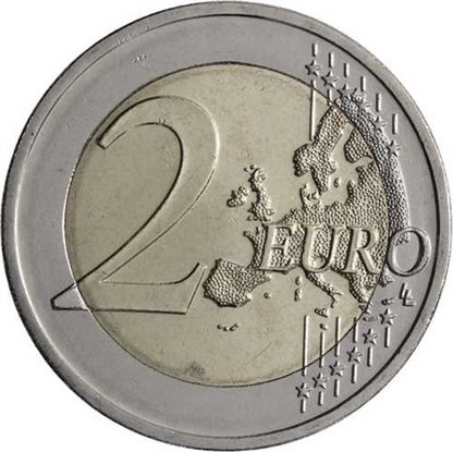 Allemagne 2 Euro 2024 Königsstuhl - Chalk Cliffs Rügen Marque d'atelier D