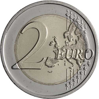 Allemagne 2 Euro 2024 Königsstuhl - Chalk Cliffs Rügen Marque d'atelier F