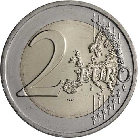 Allemagne 2 Euro 2024 Königsstuhl - Chalk Cliffs Rügen Marque d'atelier G