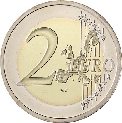 Pièce de 2 euros finlandaise de 2002 en circulation - Mûre arctique
