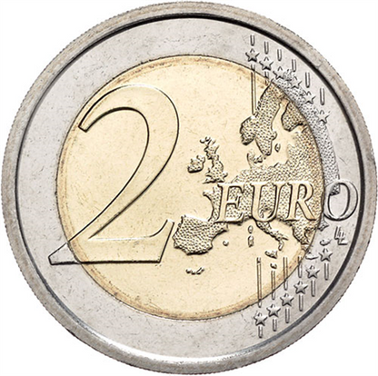 Pièce de 2 euros finlandaise de 2008 en circulation - Mûre arctique