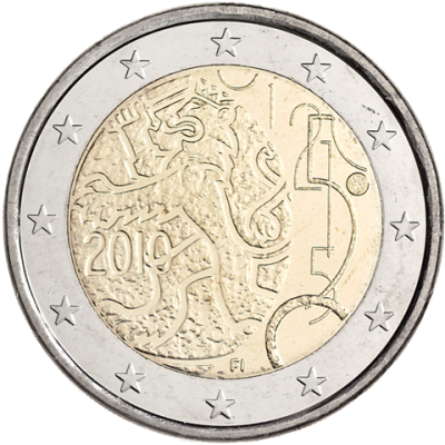 Finlande 2 Euro 2010 - 150 ans de la monnaie finlandaise