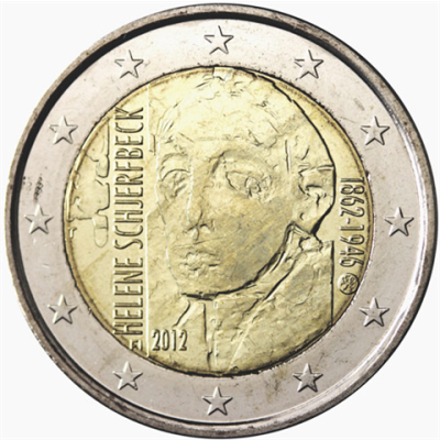 Finlande 2 Euro 2012 - Hélène Schjerfbeck
