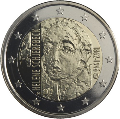 Finlande 2 Euro 2012 PP En hommage à Helene Schjerfbeck