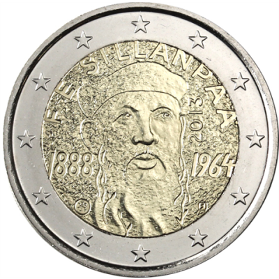 Finlande 2 Euro 2013 - Frans Eemil Sillanpää