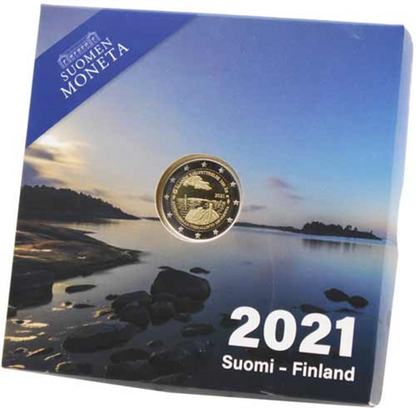 Finlande 2 Euro 2021 PP – Épreuve – 100 ans d'autonomie d'Åland