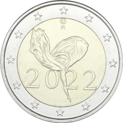 Finlande 2 Euro 2022 – 100 ans du Ballet national