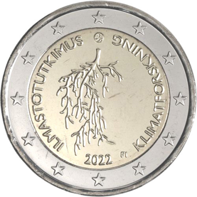 Finlande 2 Euro 2022 – Recherche climatique