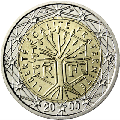 France 2 Euro 2000 Arbre de Vie – Liberté, Égalité, Fraternité