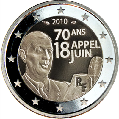 France 2 Euro 2010 PP – Appel du 18 juin – Charles de Gaulle