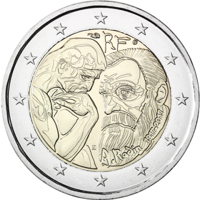 France 2 Euro 2017 - Centenaire de la mort d'Auguste Rodin