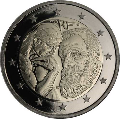 France 2 Euro 2017 PP - Auguste Rodin