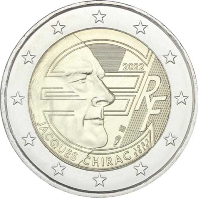 France 2 Euro 2022 bfr. Jacques Chirac
