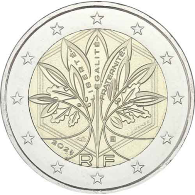France 2 Euro 2024 Arbre de Vie - Liberté, Égalité, Fraternité