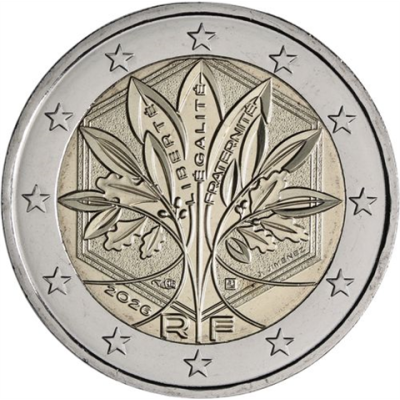 France 2 Euro 2026 Arbre de Vie - Liberté, Égalité, Fraternité