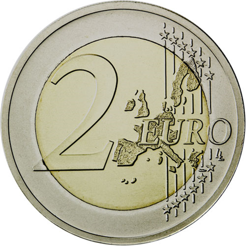 Grèce 2 euros 2002 Europe sur le taureau - Marque d'atelier S