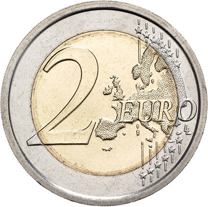 Grèce 2 Euro 2009 bfr. Europe sur le taureau
