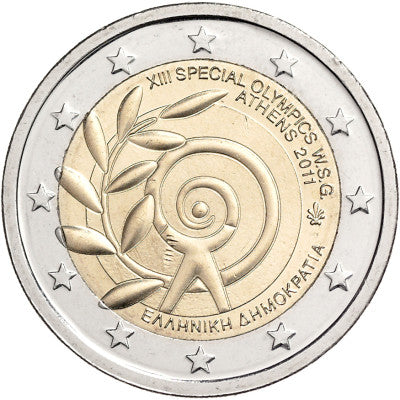Grèce 2 Euro 2011 bfr. Jeux olympiques spéciaux d'été