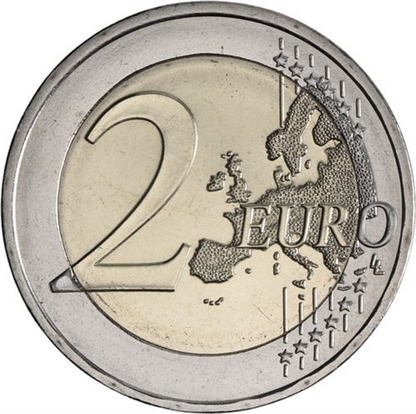 Grèce 2 euros 2025 - Pièce de monnaie en circulation - Europe sur le taureau