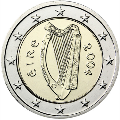 Irlande 2 Euro 2004 – Harpe celtique
