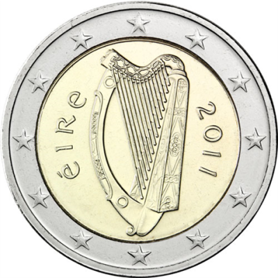 Irlande 2 Euro 2011 – Harpe celtique