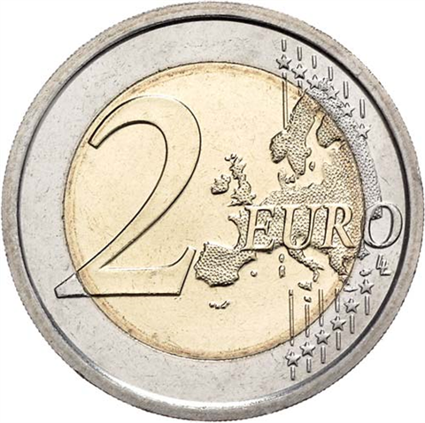 Irlande 2 Euro 2018 - Harpe celtique