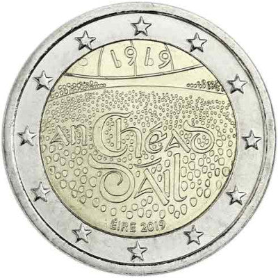 Irlande 2 Euro 2019 bfr. Assemblée du 100e anniversaire du Dáil Éireann