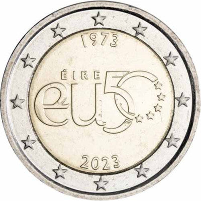 Irlande 2 Euro 2023 Adhésion à l'UE 1973