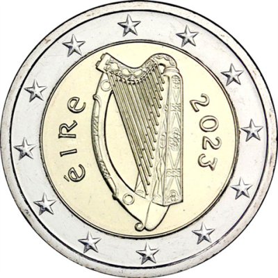 Irlande 2 Euro 2023 – Harpe celtique