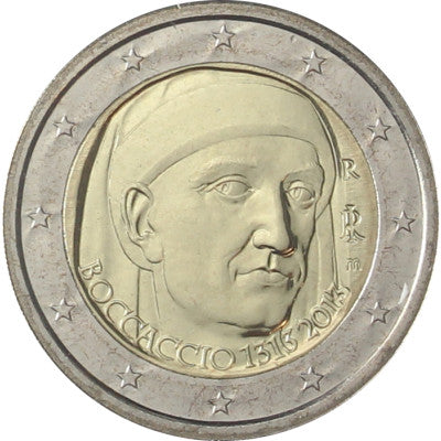 Italie 2 Euro 2013 Giovanni Boccace