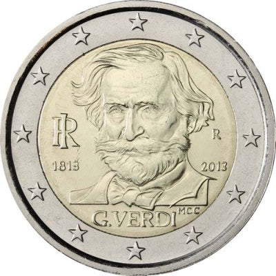 Italie 2 Euro 2013 Giuseppe Verdi