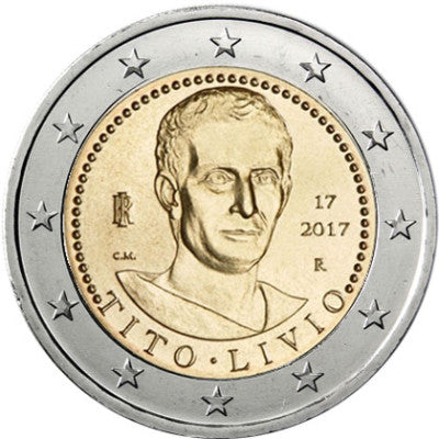 Italie 2 Euro 2017 bfr. « 2000e anniversaire de la mort de Tite-Live »