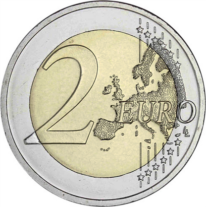 Italie 2 Euro 2020 Portrait de Dante Alighieri par Raphaël