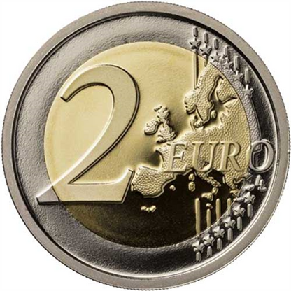 Italie 2 Euro 2022 Preuve 170e anniversaire de la Police d'État