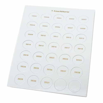 Puces numérotées de l'année du phare 1999 - 2031