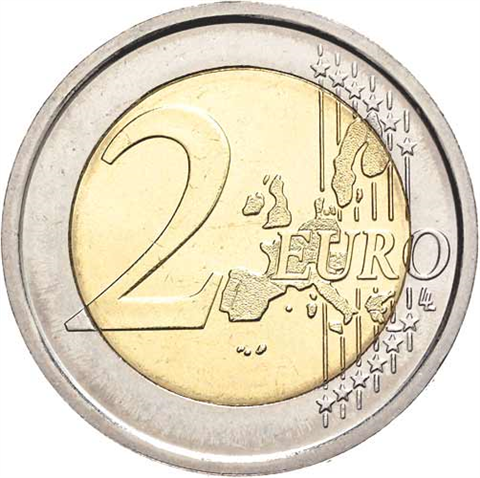 Luxembourg 2 euros 2003 - Pièce de monnaie en circulation Grand-Duc Henri