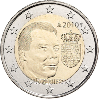 Luxembourg 2 Euro 2010 bfr. Armoiries du Grand-Duc
