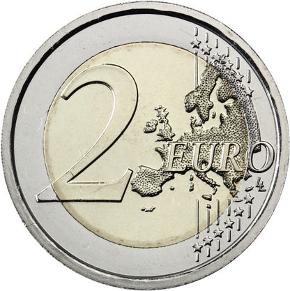 Luxembourg 2 Euro 2014 bfr. 50e anniversaire de l'accession au trône