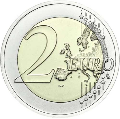 Luxembourg 2 euros 2014 - Pièce de monnaie en circulation Grand-Duc Henri