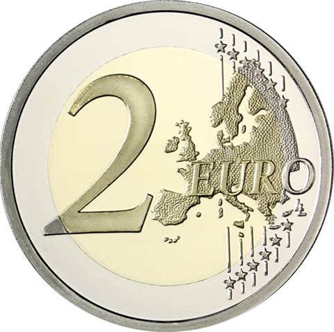 Luxembourg 2 Euro 2020 Stgl Prince Charles Mzz. Pont Saint-Servais
