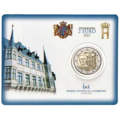 Luxembourg 2 Euro 2023 Chambre des députés Mme Cornucopia en Coincard