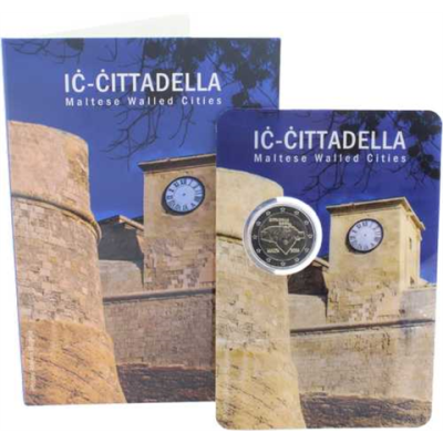 Malte 2 Euro 2024 Citadelle Gozo Victoria