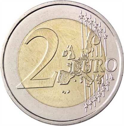 Monaco 2 euros 2002 - Pièce de monnaie en circulation Prince Rainier III Grimaldi