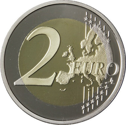 Monaco 2 Euro 2012 Preuve : Lucien Ier - 500 ans de souveraineté