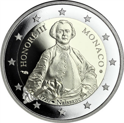Monaco 2 Euro 2020 PP Prince Honoré III
