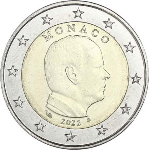 Monaco 2 Euro 2022 avant le Prince Albert