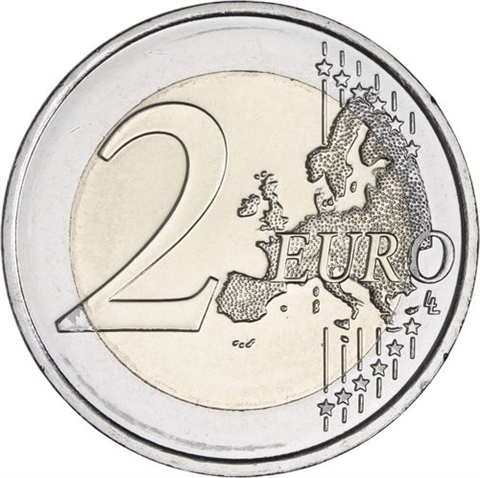 Monaco 2 Euro 2025 - 20e anniversaire de l'accession au trône du prince Albert II