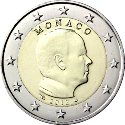 Monaco 2 Euro Prince Albert - Année de naissance selon Historia Election
