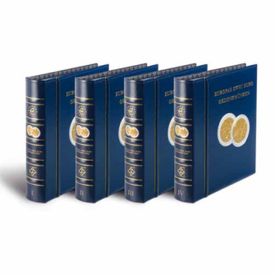 Album pour pièces Classic-OPTIMA « Pièces commémoratives de 2 euros d'Europe » avec étui de protection